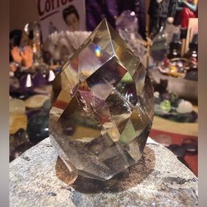 Faceted Smokey Citrine # 1